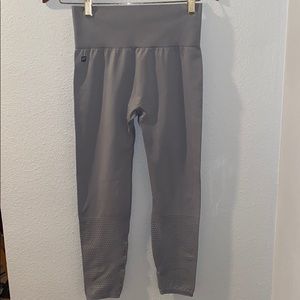 Fabletics High Waisted Light Grey Leggings